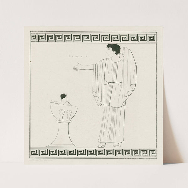 Demeter and Demophon (1844 - 1861) by Louis Petit