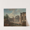 Demolition of the Château of Meudon (1806) by Hubert Robert
