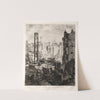 Demolitions pour la Perement du Boulevard St. Germain (1874)
