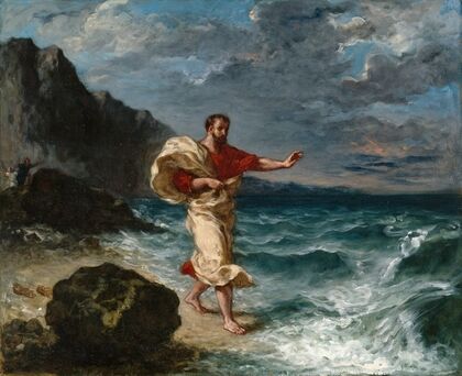 Demosthenes on the Seashore (1859)
