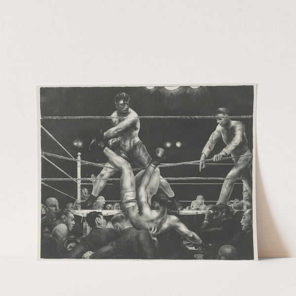 Dempsey And Firpo (Mason 181) by George Wesley Bellows