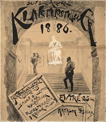 Den 3die Årlige Kunstudstilling 1886 (1886)