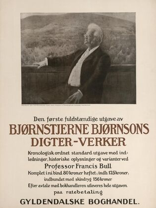 Den første fuldstændige utgave av Bjørnstjerne Bjørnsons Digter-verker