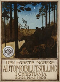 Den første norske Automobilutstilling i Christiania 20.-26. Mai 1909 (1909)