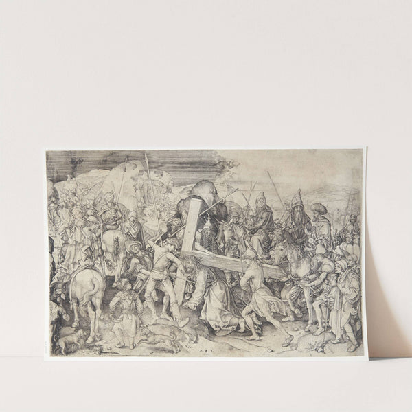 Den store korsvandring by Martin Schongauer