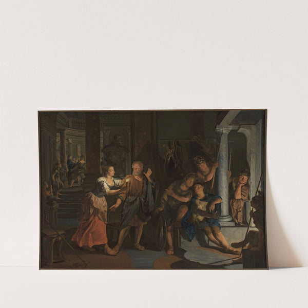 Denial of Saint Peter by Nicolaas Verkolje