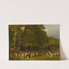 Départ Pour La Chasse by Jules Didier