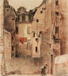 Dépendances de l’Hôtel d’Albret, impasse des Bœufs (1915-1945)