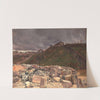 Dépôt de pavés à Montmartre [Paysage à la charrette] (1889) by Maximilien Luce