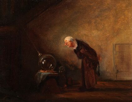 Der Alchimist (Chemicus) (ca 1840)