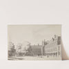 Der &#8216;Binnenhof&#8217; in Den Haag (ca 1740-1749) by Cornelis Pronk
