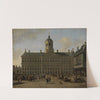 Der Damplatz zu Amsterdam mit dem Rathaus und der Waage by Gerrit Adriaensz. Berckheyde