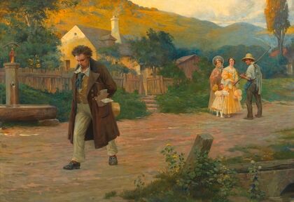 Der einsame Meister (Beethoven auf einem Spaziergang in der Nähe Wiens)