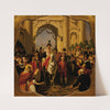 Der Einzug des Kaisers Franz I. (II.) von Österreich in Wien 1814 (1869) by Karl von Blaas