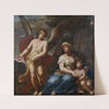Der Engel zeigt Hagar und Ismael den Weg zum rettenden Brunnen by Giuseppe Diamantini