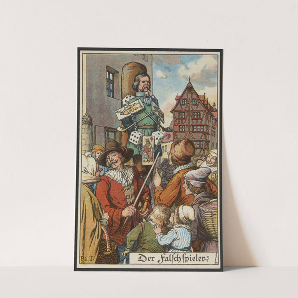 Der falschspieler by Adolf Jodolfi