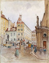 Der Franziskanerplatz in Wien
