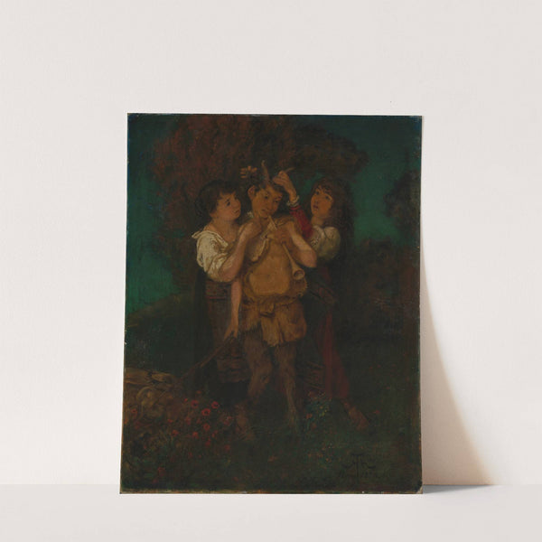 Der gefeierte Pan (1874) by Hans Thoma