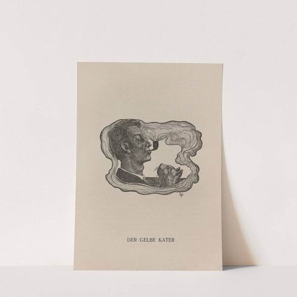 Der Gelbe kater Pl.02 (1902) by Leo Prochownik