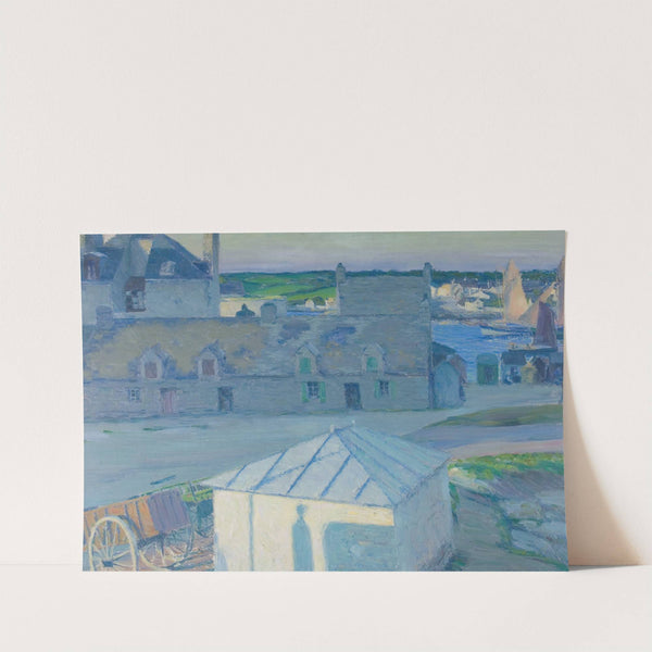 Der Hafen von Concarneau by Max Kurzweil