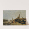 Der Hafen von Dieppe by Maria von Parmentier