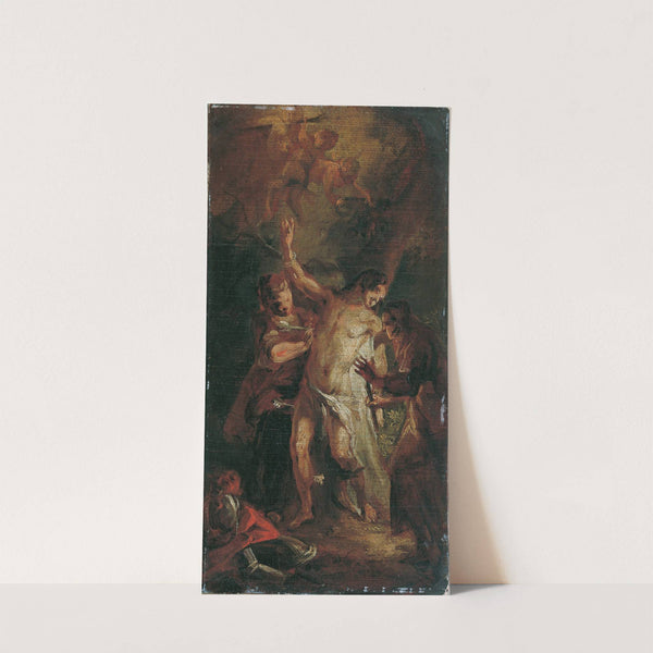 Der heilige Sebastian und die Frauen (1778) by Josef Anton Mesmer