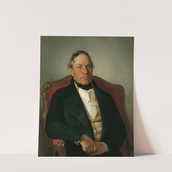 Der Industrielle Johann Nepomuk Reithoffer (1844) by Friedrich von Amerling