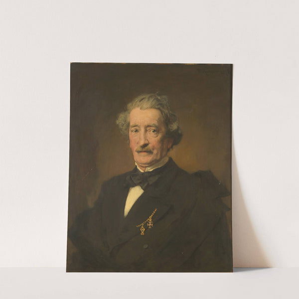 Der Jurist und Schriftsteller Franz Theobald Freiherr von Rizy by Franz Rumpler