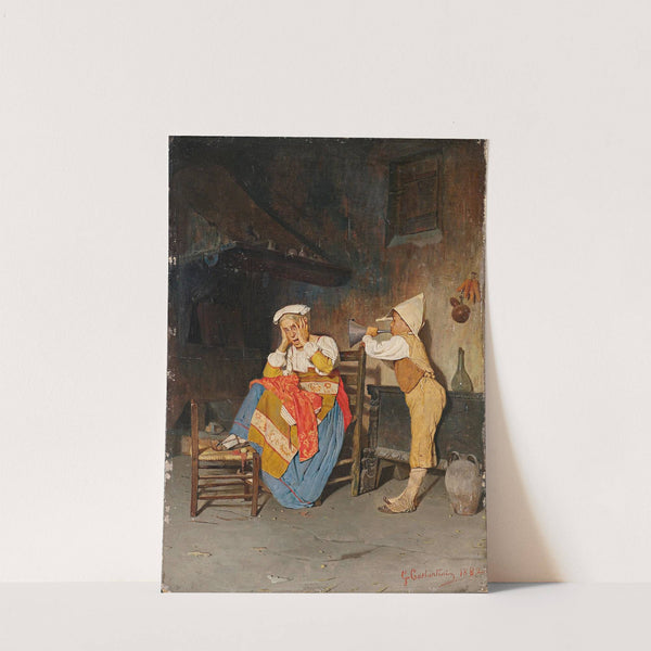 Der kleine Musiker by Giuseppe Costantini
