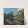 Der Königssee mit dem Watzmann by Adalbert Stifter