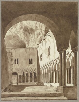 Der Kreuzgang von S. Francesco in Amalfi