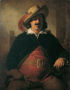 Der Landschaftsmaler Ignaz Raffalt als Falstaff (1853)