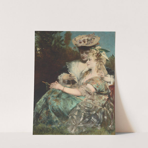 Der Liebesbrief (The love letter) by Hans Makart