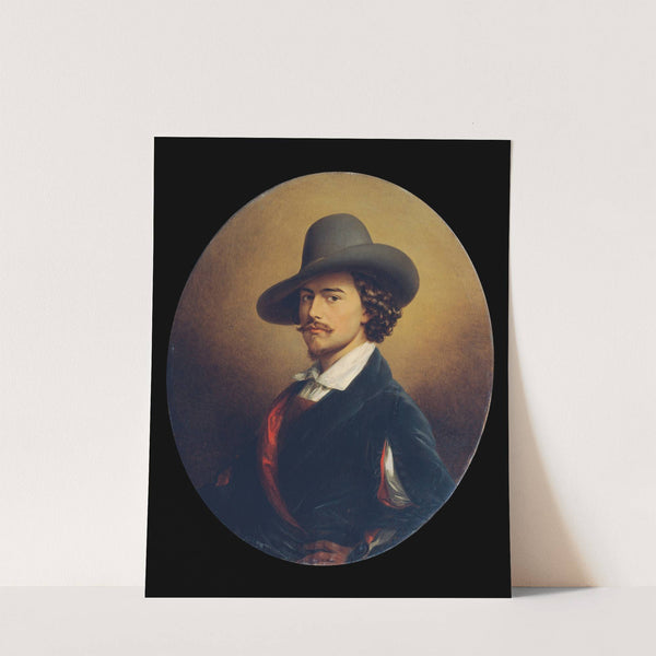 Der Maler Eduard Ender by Johann Nepomuk Ender