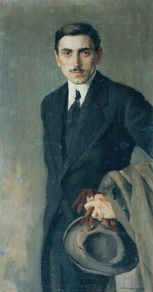Der Maler Fritz Zerritsch (1916)