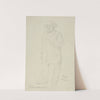 Der Maler Wick in ganzer Figur by Johann Heinrich Hasselhorst