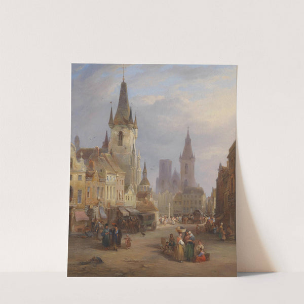 Der Markttag by Joseph Barter