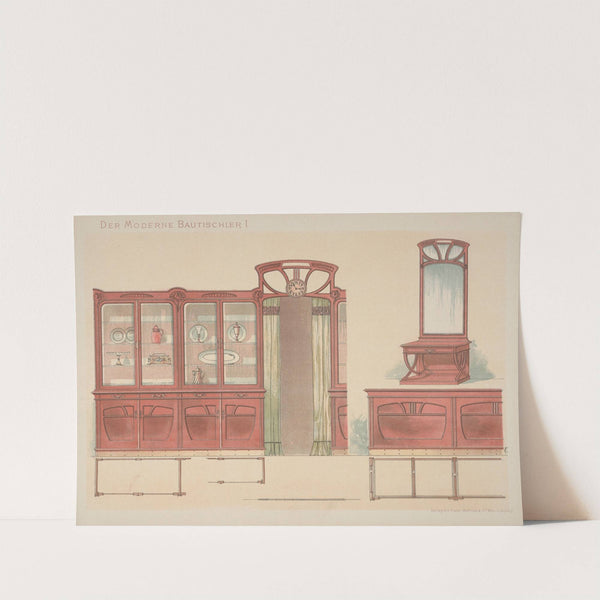 Der moderne Bautischler Pl.02 (1904) by Emmerich Fellinger