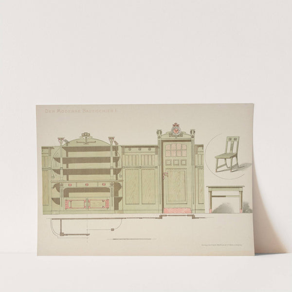 Der moderne Bautischler Pl.13 (1904) by Emmerich Fellinger
