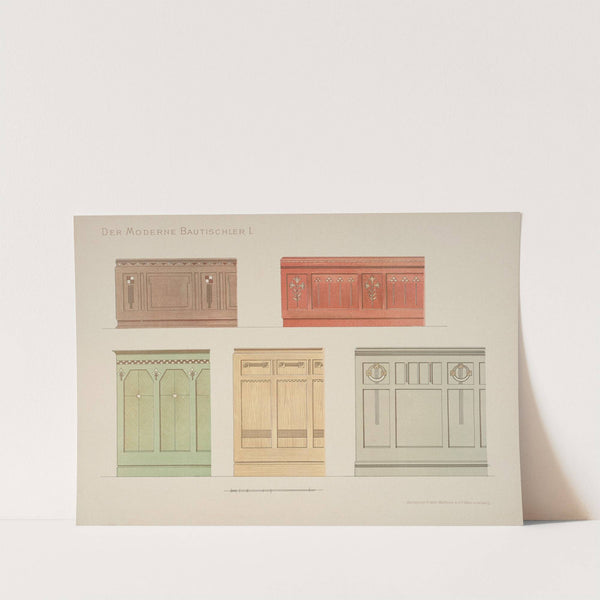 Der moderne Bautischler Pl.15 (1904) by Emmerich Fellinger