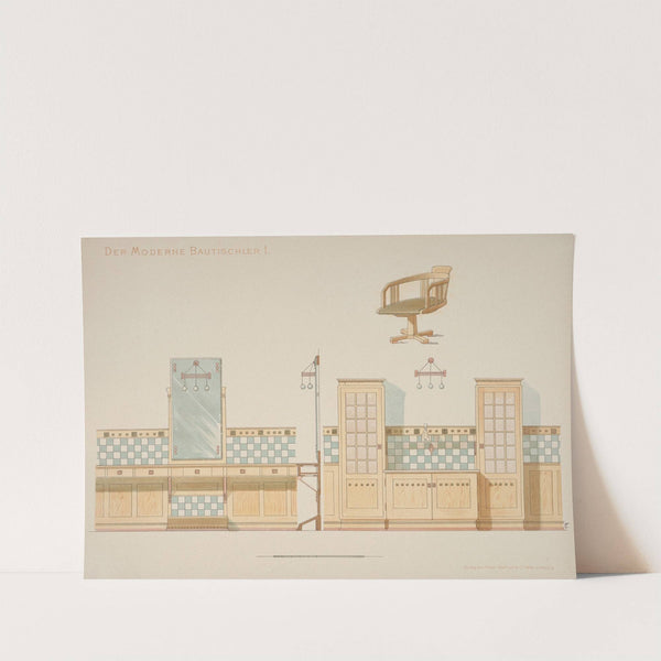 Der moderne Bautischler Pl.17 (1904) by Emmerich Fellinger