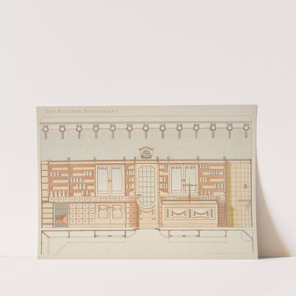 Der moderne Bautischler Pl.18 (1904) by Emmerich Fellinger
