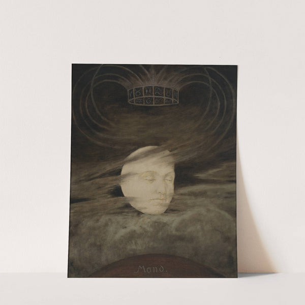 Der Mond (1906) by Hans Thoma