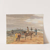 Der Postillon auf dem Weg nach Weilheim (1802) by Wilhelm von Kobell