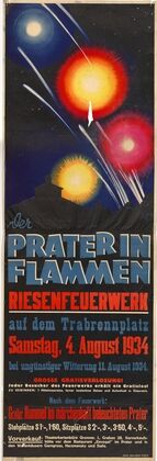 Der Prater in Flammen Riesenfeuerwerk (1934)