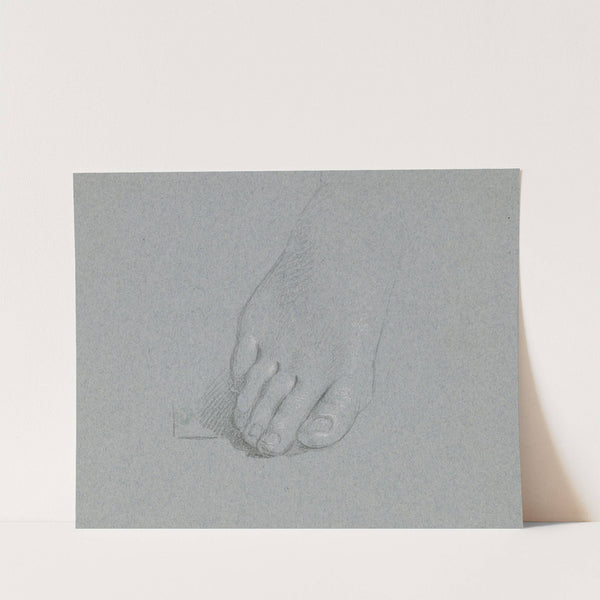 Der rechte Fuß der allegorischen Gestalt der Religion by Philipp Veit