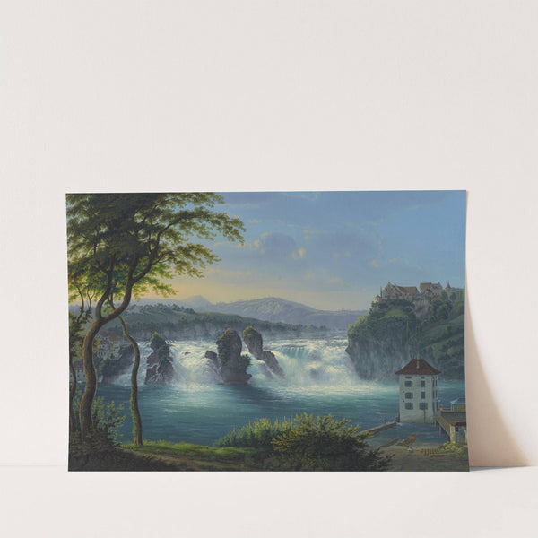 Der Rheinfall bei Schaffhausen by Johann Heinrich Bleuler the Younger