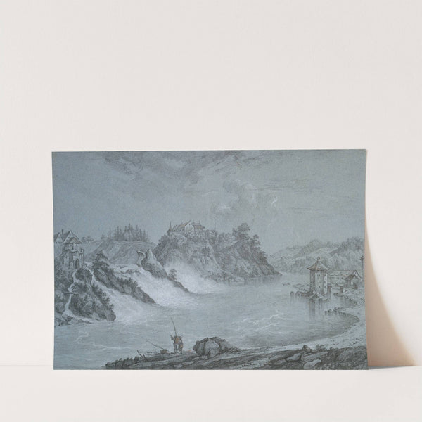 Der Rheinfall bei Schaffhausen by Franz Schütz
