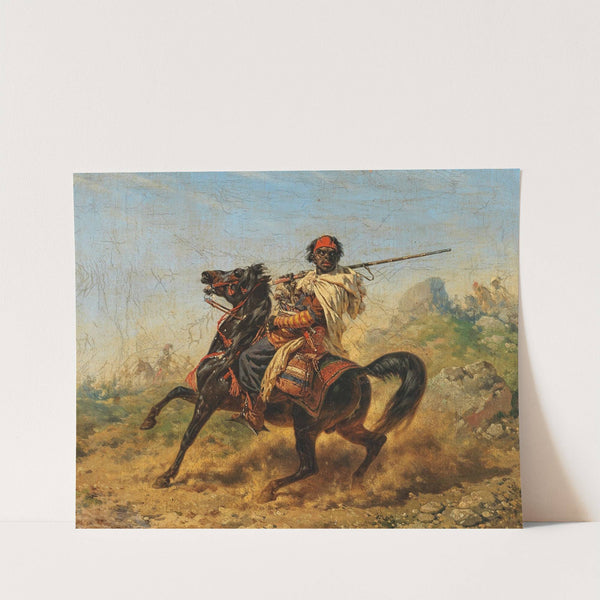 Der Schwarze Reiter by Franz Anton Straßgschwandtner