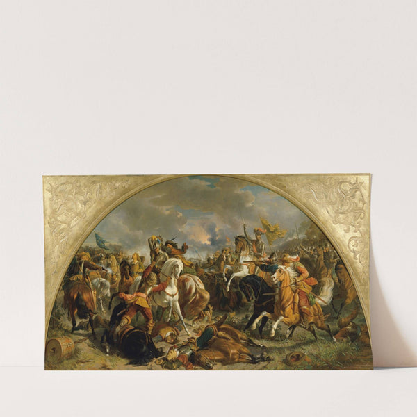 Der Sieg des österreichischen Heeres über die Schweden bei Nördlingen 1634 (1860) by Karl von Blaas